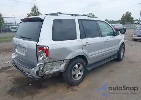2006 Honda Pilot Ex-L из США, поврежденный, VIN 5FNYF28586B009746